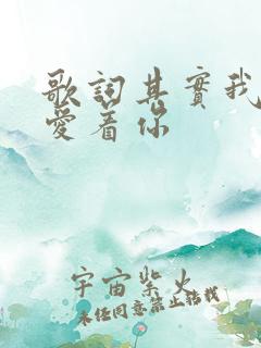 歌词其实我真的爱着你