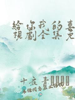 给你我的喜欢电视剧全集免费观看