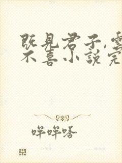 既见君子,云胡不喜小说完整免费