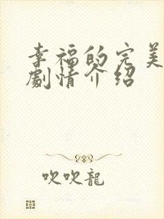 幸福的完美分集剧情介绍