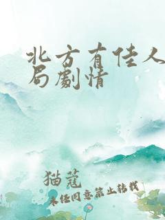 北方有佳人大结局剧情