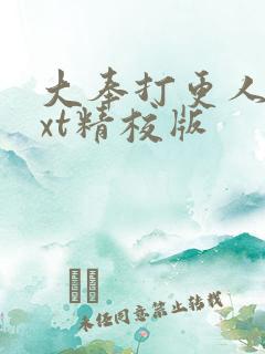 大奉打更人 txt精校版