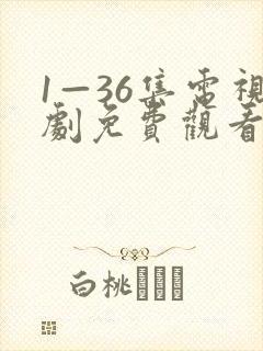 1—36集电视剧免费观看领