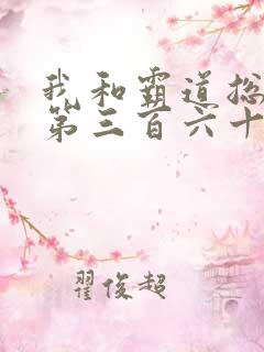 我和霸道总裁的第三百六十五天