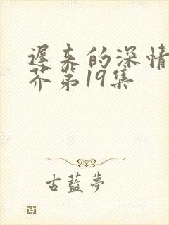 迟来的深情如草芥第19集