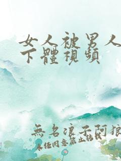 女人被男人插入下体视频