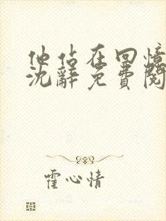 他站在回忆尽头沈辞免费阅读