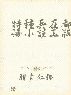特种兵在都市杨洛小说正版