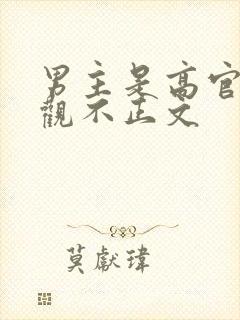 男主是高官的三观不正文