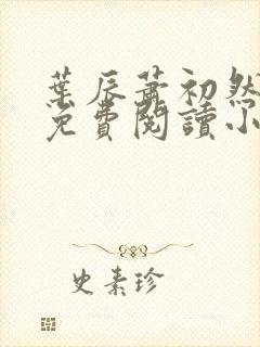 叶辰萧初然全文免费阅读小说最新章节