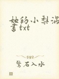 她的小梨涡电子书txt