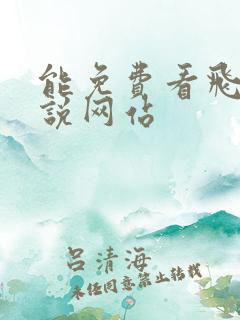 能免费看飞卢小说网站