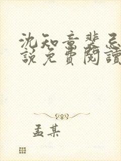 沈知意裴忌的小说免费阅读无弹窗