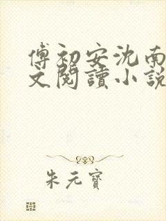 傅初安沈南雾全文阅读小说