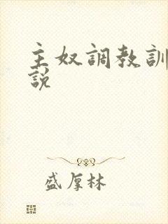 主奴调教训诫小说