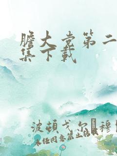 胆大党第二季全集下载