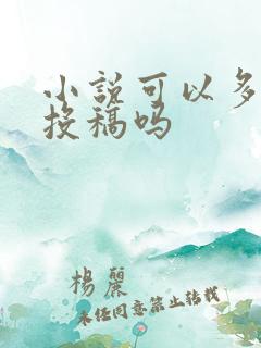 小说可以多平台投稿吗