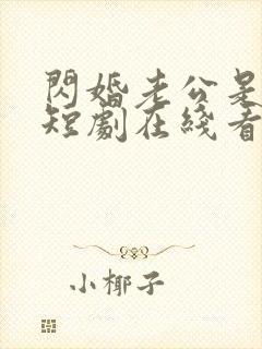 闪婚老公是豪门短剧在线看