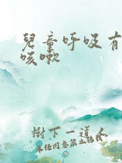 儿童呼吸有鸣音咳嗽
