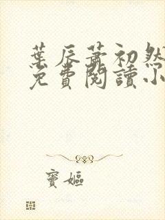 叶辰萧初然全文免费阅读小说最新