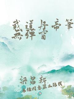 武道丹帝笔趣阁无弹窗