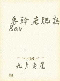 专干老肥熟女88av