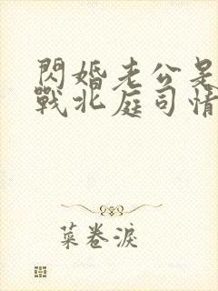 闪婚老公是豪门战北庭司情短剧