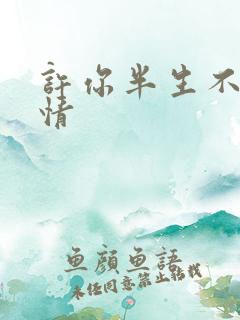 许你半生不见剧情