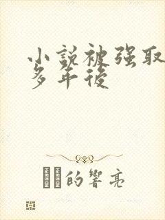 小说被强取豪夺多年后