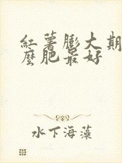 红薯膨大期施什么肥最好