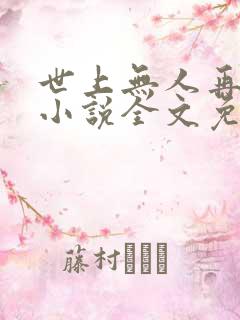 世上无人再像她小说全文免费阅读