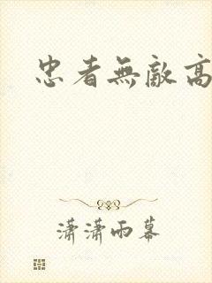 忠者无敌高清
