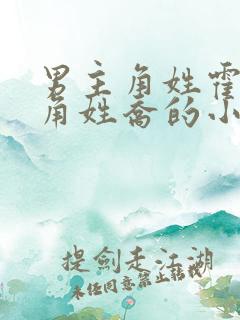 男主角姓霍女主角姓乔的小说
