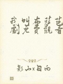 我叫布萨芭电视剧免费观看全集