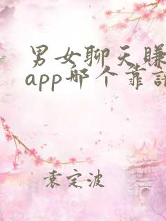 男女聊天赚钱的app哪个靠谱赚钱还快