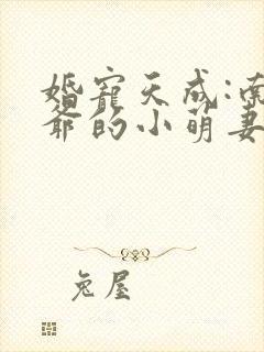 婚宠天成:南四爷的小萌妻