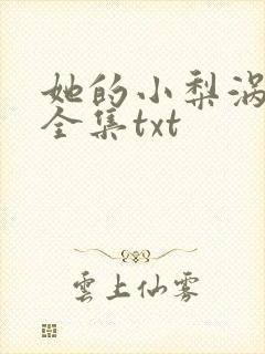 她的小梨涡小说全集txt