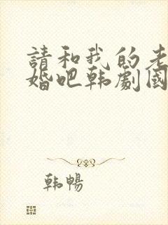 请和我的老公结婚吧韩剧国语版全集免费