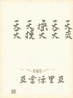 天天操天天舔天天摸天天爽