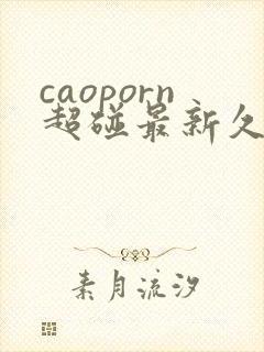 caoporn超碰最新久久久 caoporn超碰最新久久久