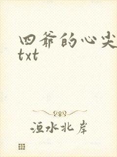 四爷的心尖宠妃txt