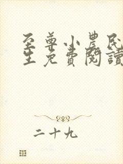 至尊小农民王木生免费阅读