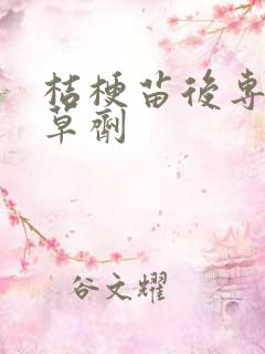 桔梗苗后专用除草剂