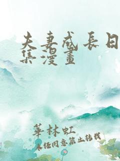夫妻成长日记全集漫画