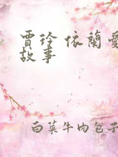 贾玲 依兰爱情故事