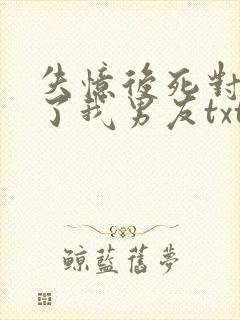 失忆后死对头成了我男友txt