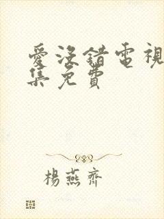 爱没错电视剧全集免费
