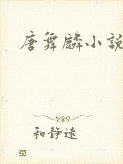 唐舞麟小说推荐