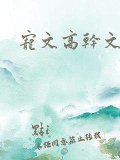 宠文高干文推荐