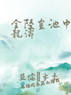 金陵岂池中物侯龙涛